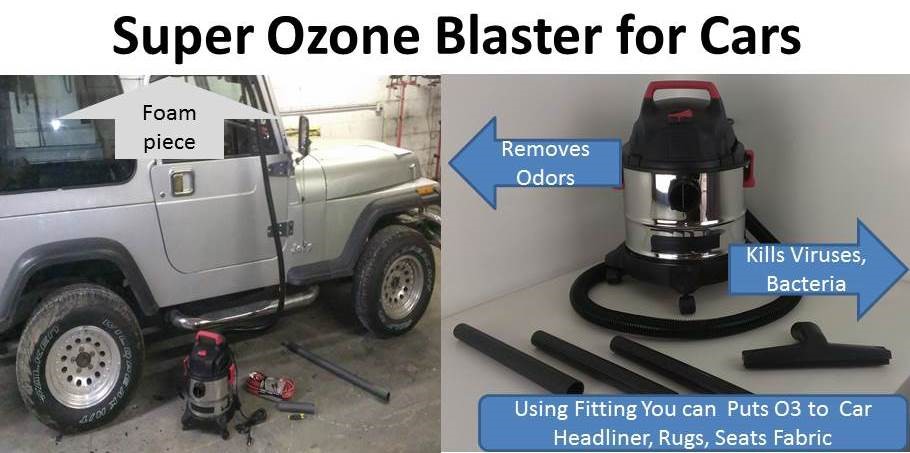 Super Ozone Blaster for Cars and Auto Detail Professionals BioBlaster 